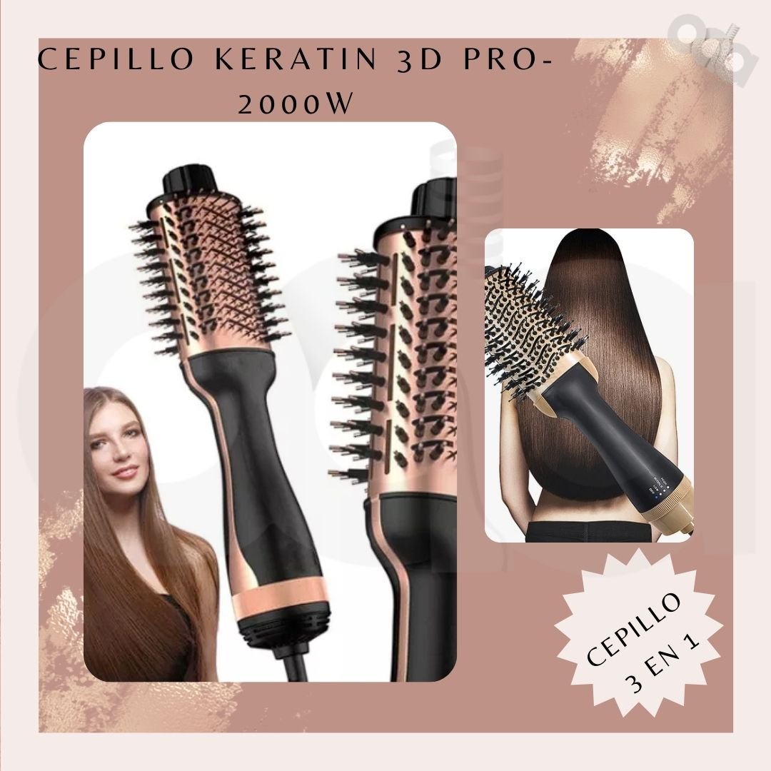 Cepillo secador Keratin 3d pro - Imagen 2