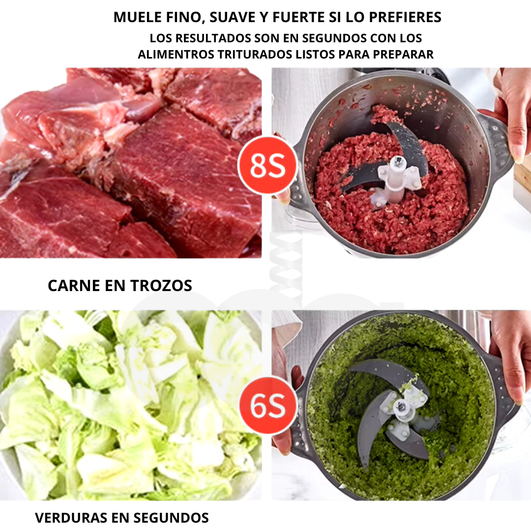 Molino triturador y procesador de alimentos LUXA - Imagen 6