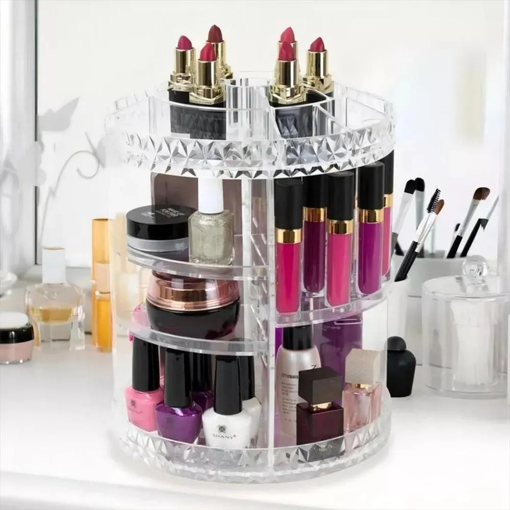 Organizador de Maquillaje Giratorio 360 - Imagen 3